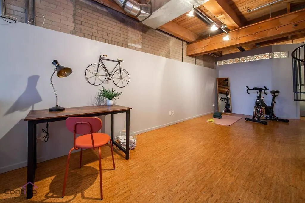 Historic Jd Loft, Near Ice District, Rogers Place, Ug Parking Edmonton Apartment